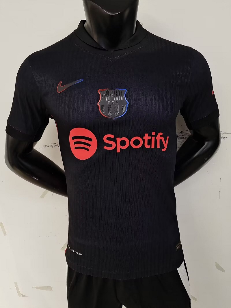 AAA Quality Barcelona 24/25 Away Black Leaked Jersey(Player)